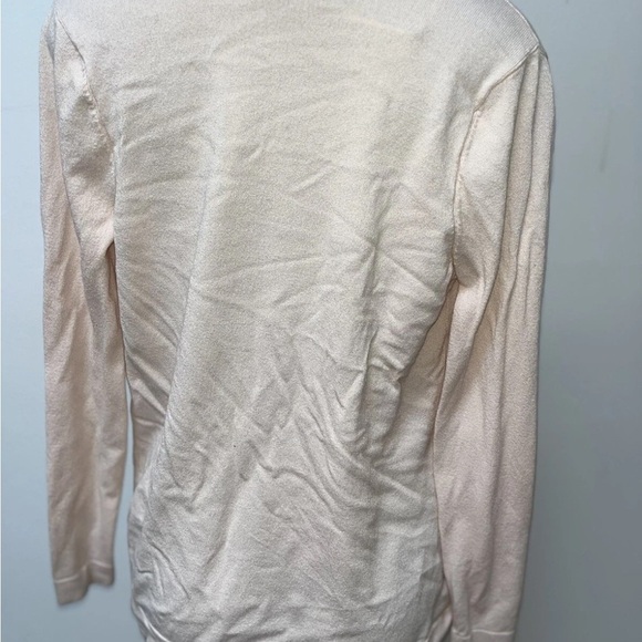 Pink Open Front Lightweight Ann Taylor Loft Size S - Picture 4 of 5